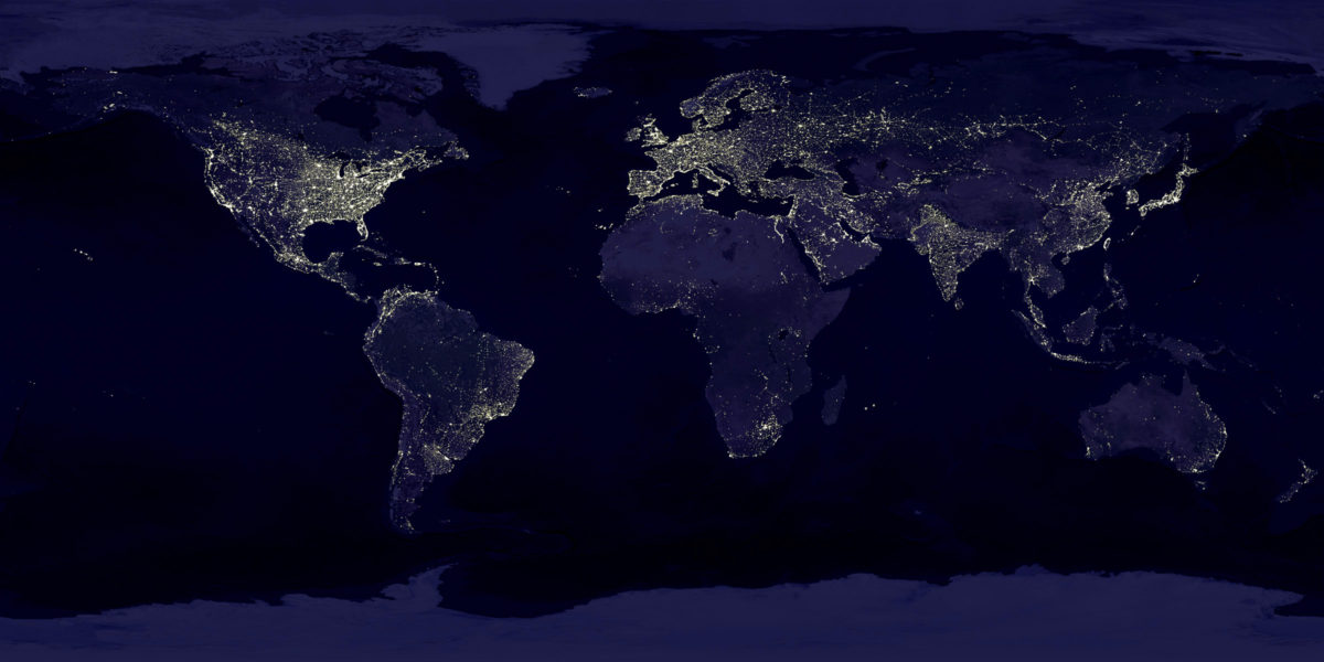 Blackout globale previsto per la fine del 2012